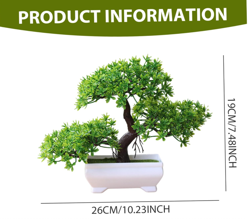 Artificial Tree Bonsai Simulation Plant